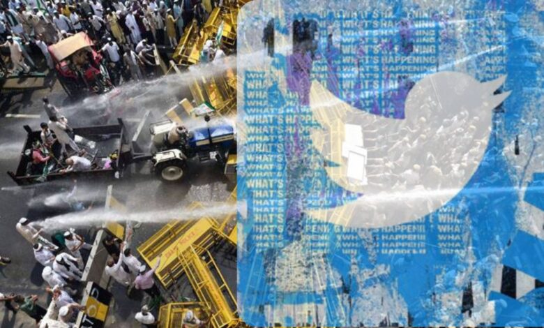 goverment ask to remove 1178 twitter handles related to farmer protest