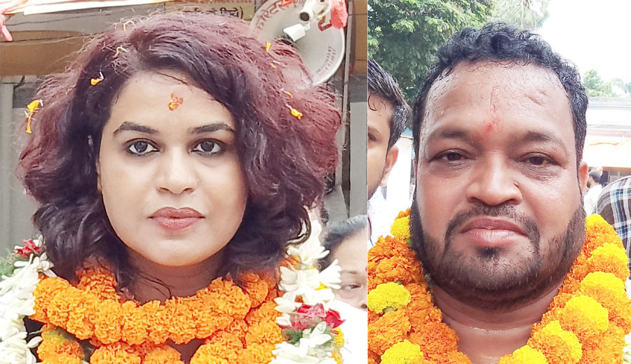 Bhagalpur Municipal Elections Shweta and Santosh file nomination papers