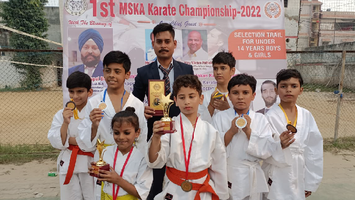 DMA children won in karate