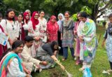 اے ایم یو کے ویمنس کالج میں سوچھتا پکھواڑہ کے تحت شجرکاری مہم