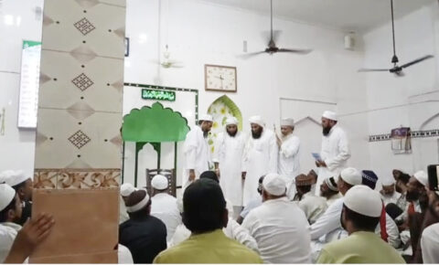 روح پرور مجلس اور دستارِ خلافت،ایک یادگار تقریب منعقد
